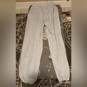 Light Gray Jogger Pants